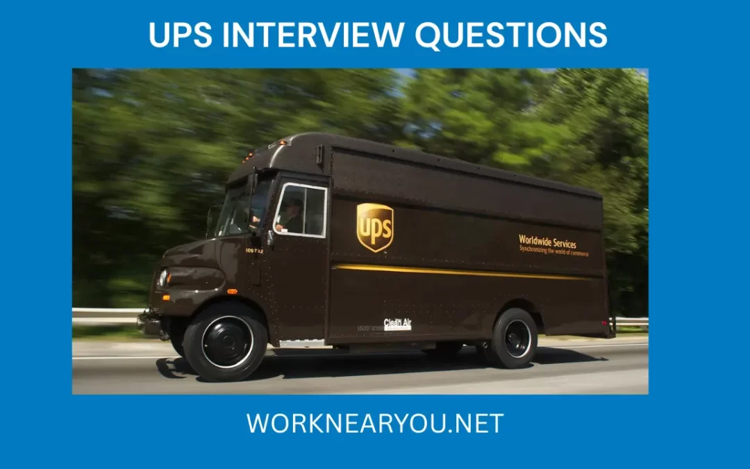 UPS Interview Questions