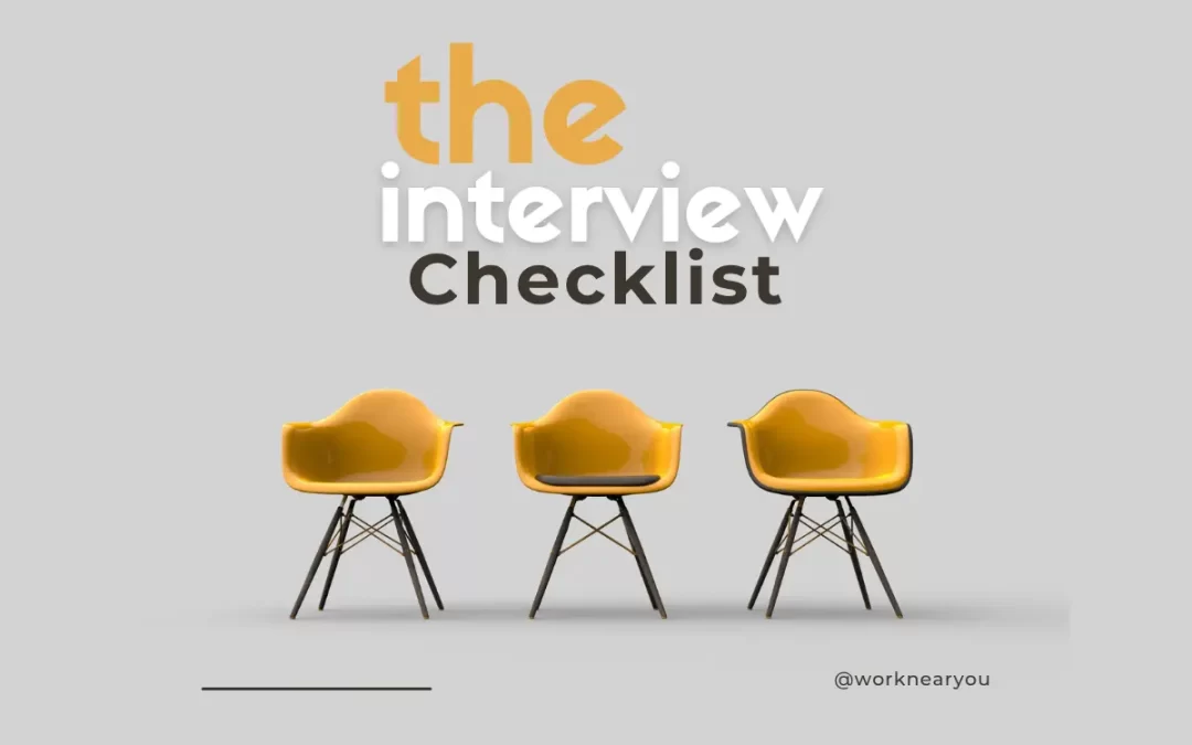 Interview Checklist