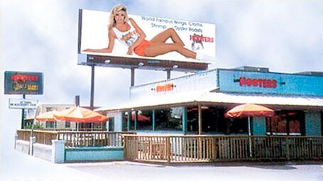 First Hooters Girl