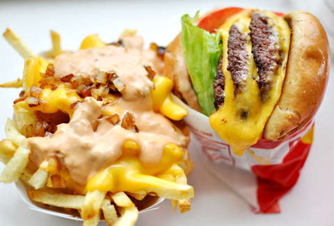 Animal Style Fries and a 3X3