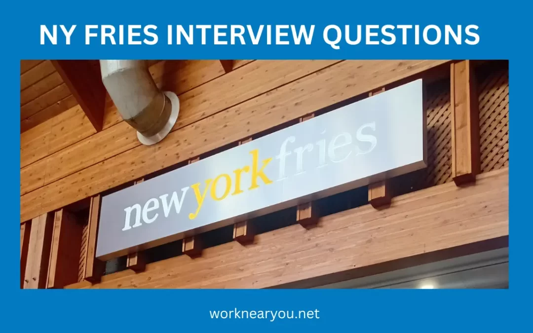 New York Fries Interview Questions